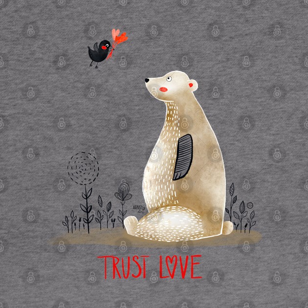 Trust Love by Adzusi.art